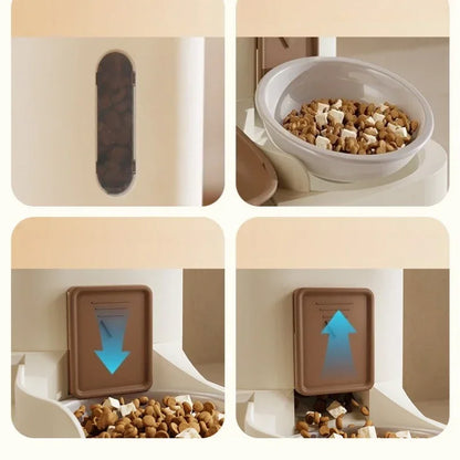 All-in-one Food Water Feeding Machine Feeding Dispenser