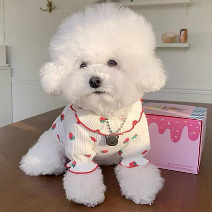Summer Breathable Pet Clothing for Cat Cute Dog