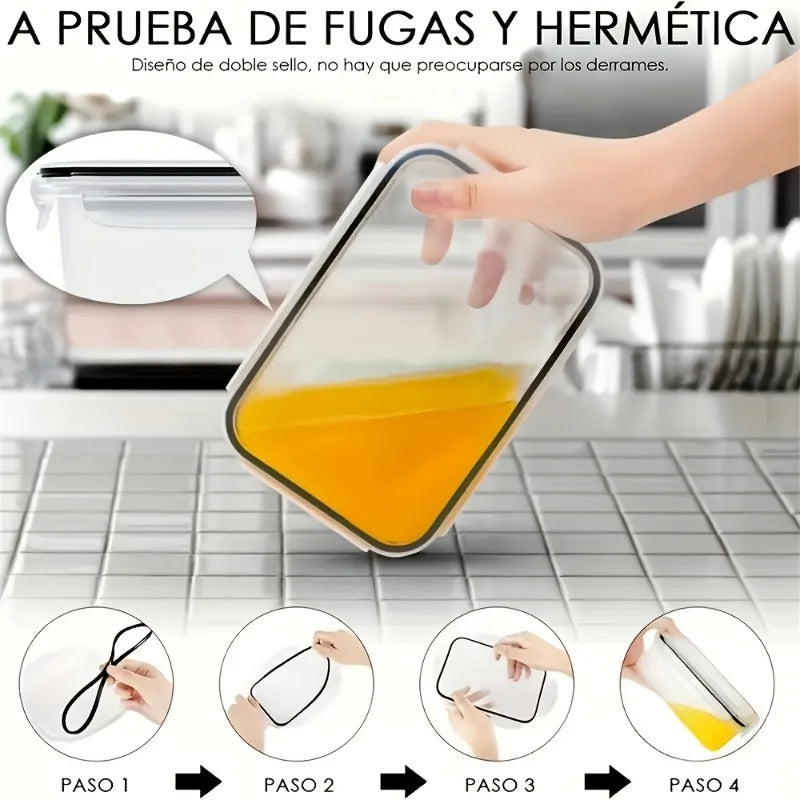 48 Food Storage 24 Airtight Containers Lids