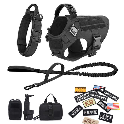 Military Large Dog Harness Collar, Harnesses, Accessories