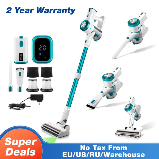 Cordless Handheld Vacuum Cleaner Touch Screen