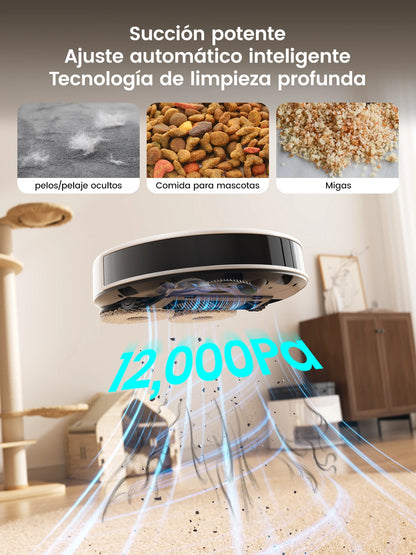 Lefant Robot Vacuum Mop, Self Emptying,
