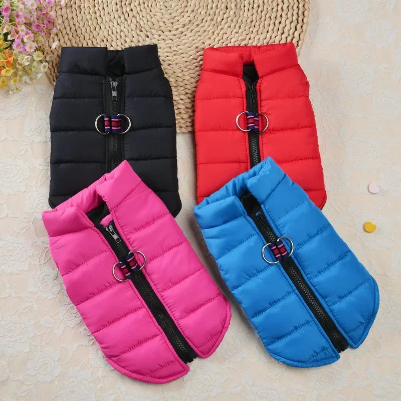 Windproof Pet Coat Jacket Padded Clothing Outfit Vest
