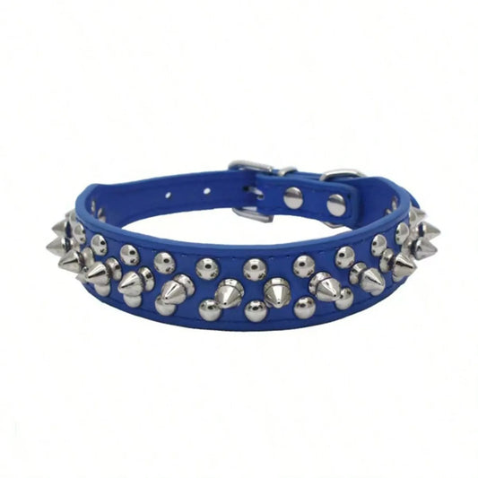 Leather Punk Rivet Spiked Small Dog Cat