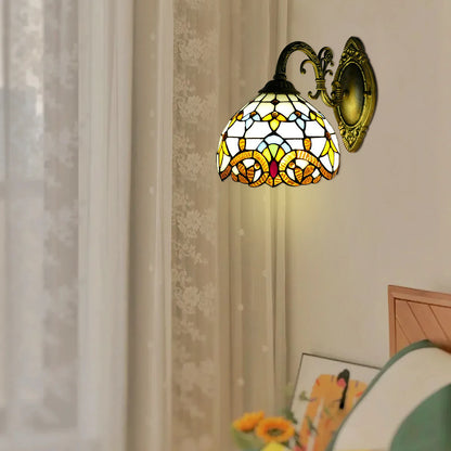 Tiffany Wall Lamp Wall Light Indoor Vintage