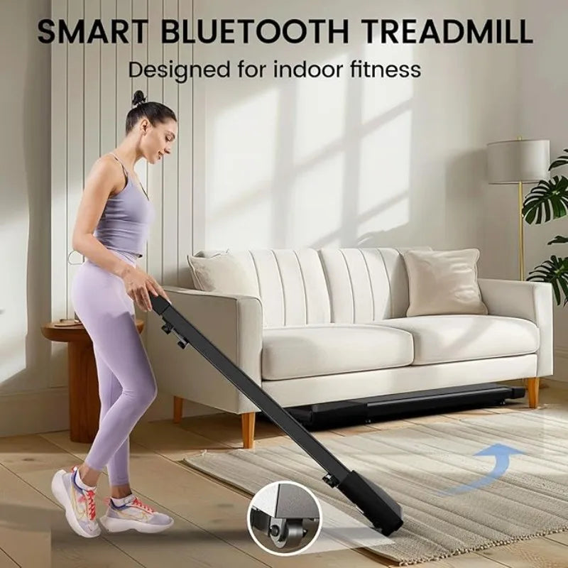 2-in-1 Home/Office 2.5 HP Walking,mini Treadmill