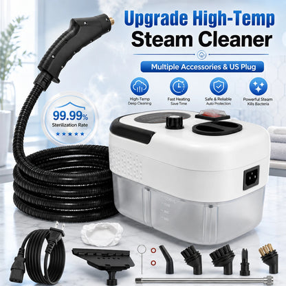 2500W High Temperature Steam Cleaner Portable Handheld
