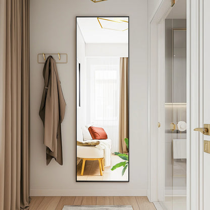 64"x21" Full Body Wall Mirror, Standing, Hanging, Leaning
