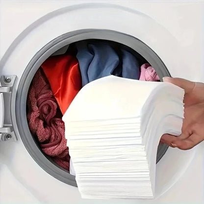 100/50/30PCS Laundry Color Absorbing Paper Anti-dyeing Sheets