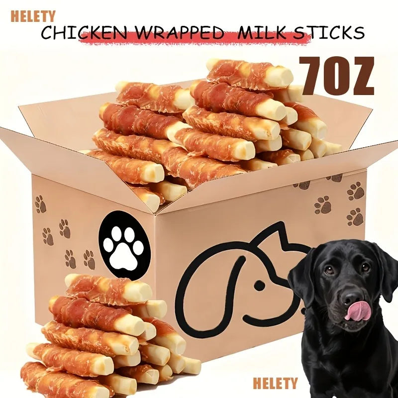 1-1.2lb Mixed Flavor Series, Cheese Duck, Chicken Jerkey