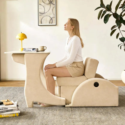 5 in 1 Convertible Sofa Bed, Foldable Sleeper Chair