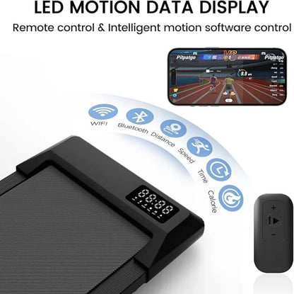 2-in-1 Home/Office 2.5 HP Walking,mini Treadmill
