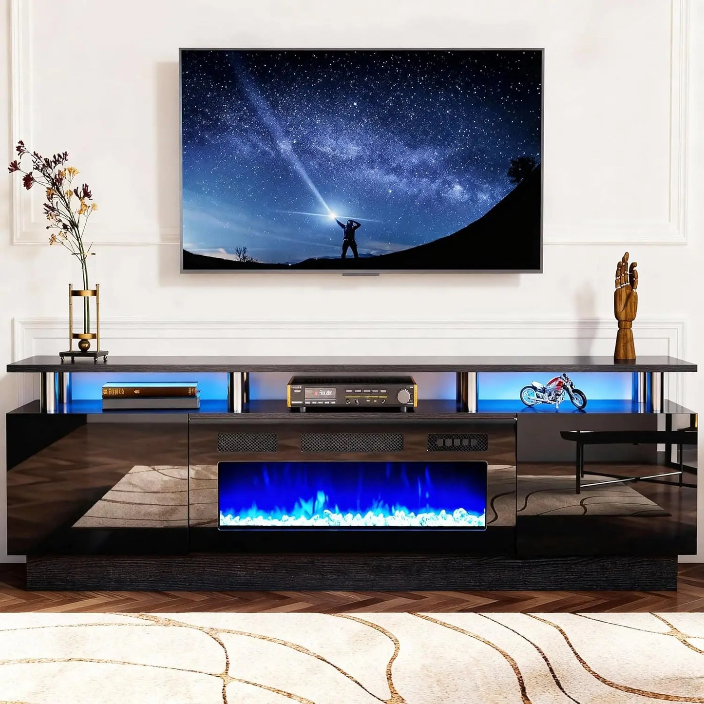 hot-selling Stand with 36" Electric Fireplace