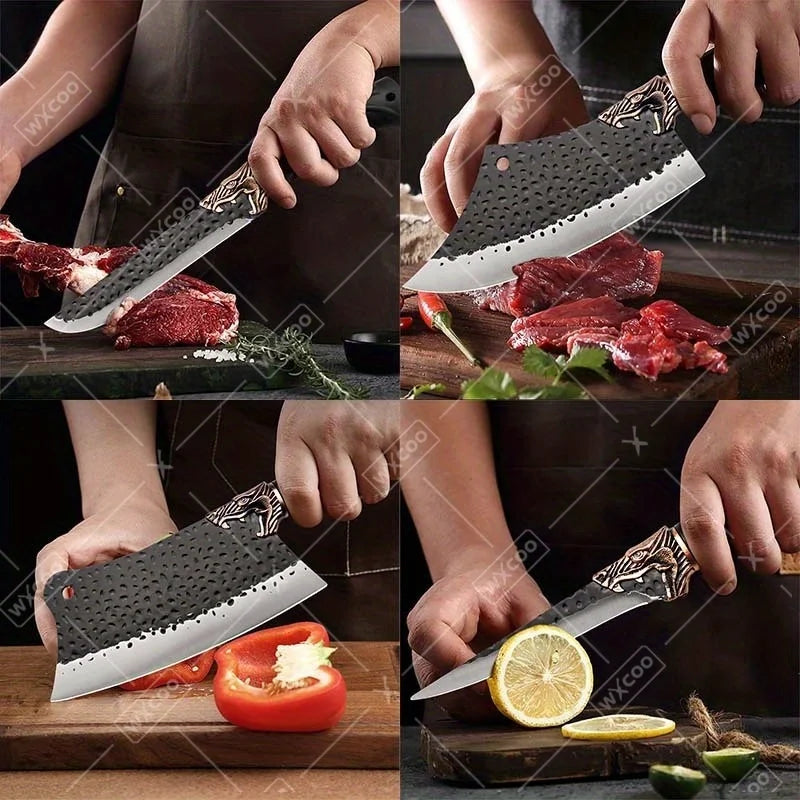 Professional Kitchen Chef Knife Set Stainless Steel