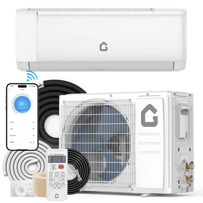 24000 BTU Mini Split AC and Heating System