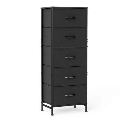 48IN Dresser For Bedroom With 5 Fabric Drawers
