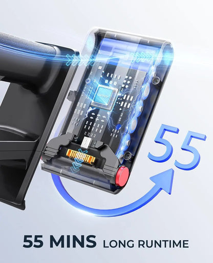 8 Cordless Vacuum Cleaner Handheld Touch Screen