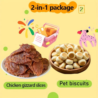 1-1.2lb Mixed Flavor Series, Cheese Duck, Chicken Jerkey