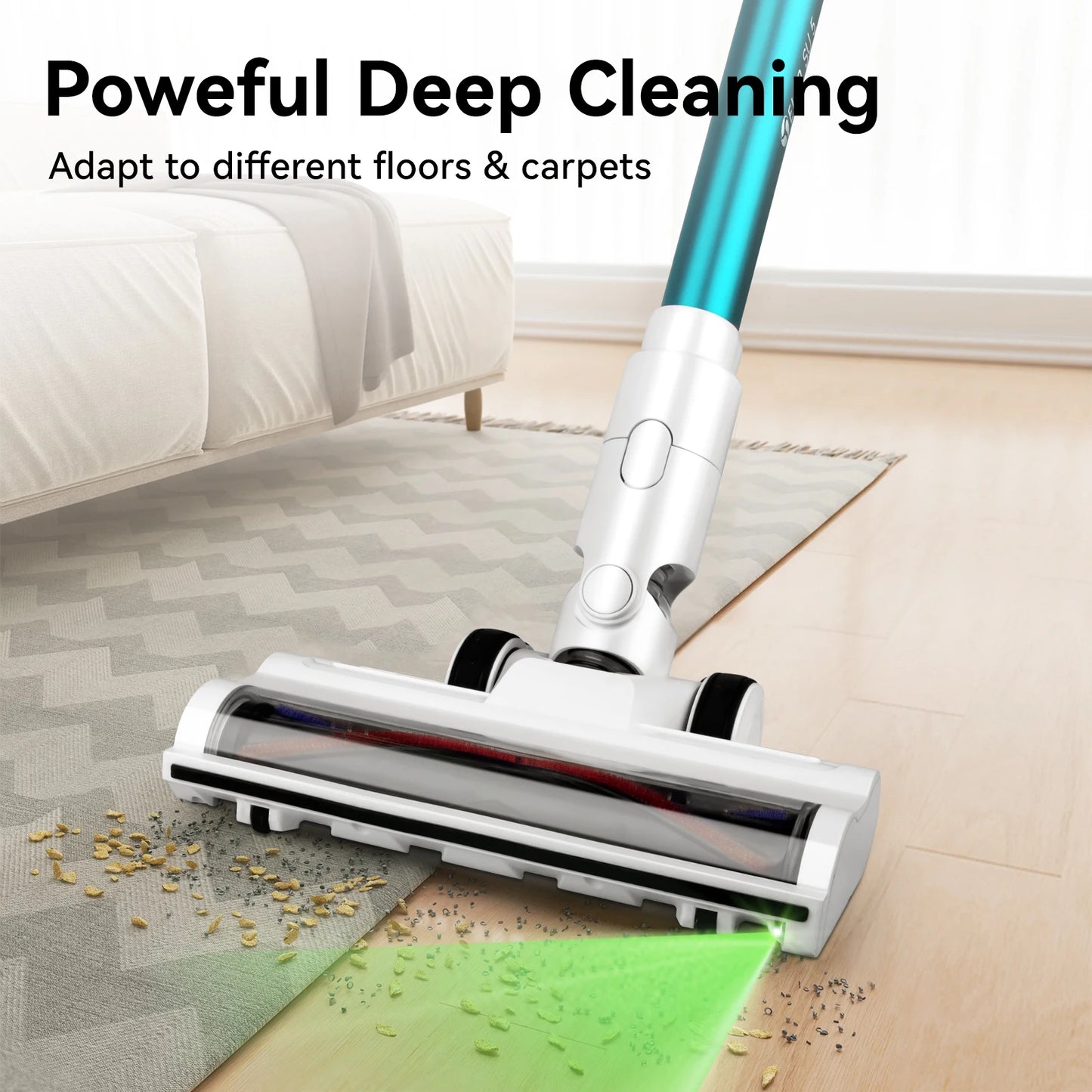 Cordless Handheld Vacuum Cleaner Touch Screen