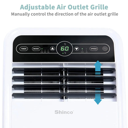 Portable Air Conditioner, Unit with Built-in Cool, Dehumidifier