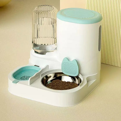 2 In 1 Automatic Pet Water Fountain Pet Food Dispenser