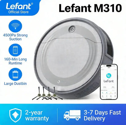 Lefant M310 Robot Vacuum Cleaner Voice Control
