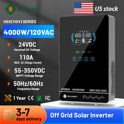 4KW 120V Off Grid Solar Inverter Charger