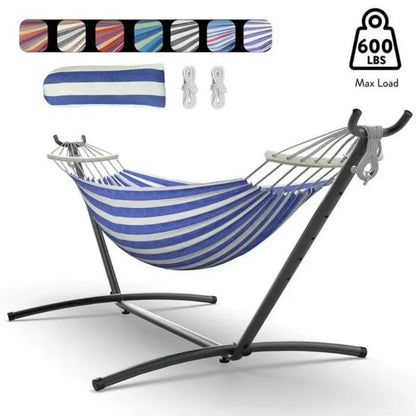 Hammock with Adjustable Stand w/Storage Bag