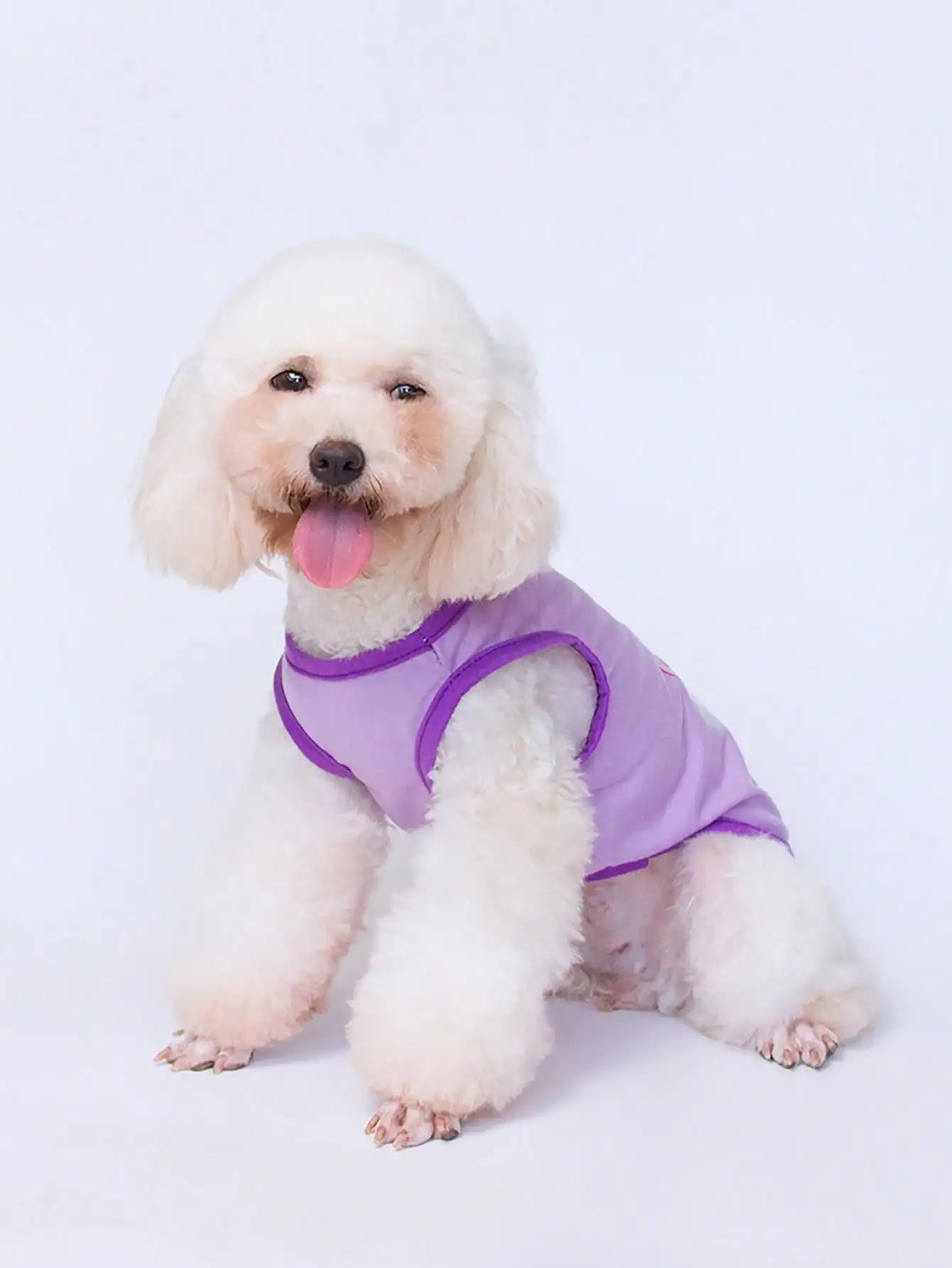 Spring Summer Printed Pet Sleeveless Vest Soft Comfortable