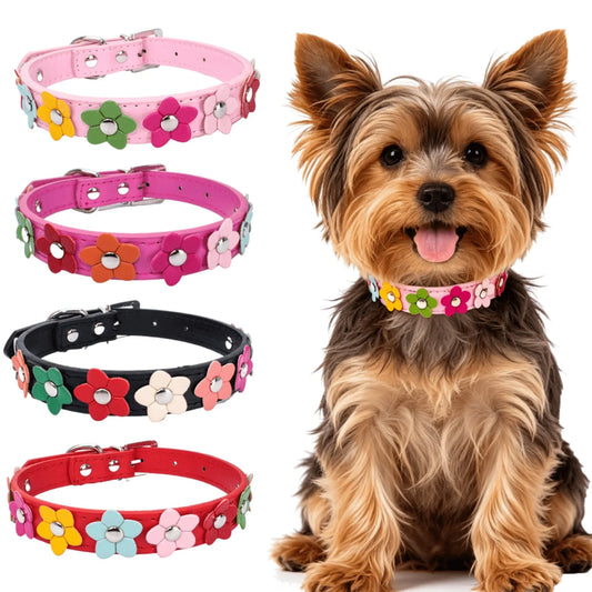 Adjustable Floral Collar