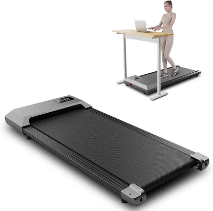2-in-1 Home/Office 2.5 HP Walking,mini Treadmill