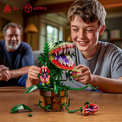 Piranha Plant Audrey Building Blocks Set Horrors Flower