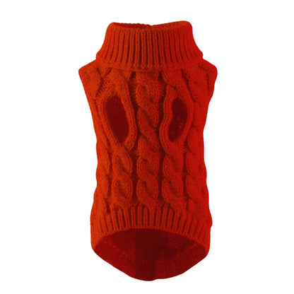 Sweater Fashion Solid Fried Dough Twists Knitting