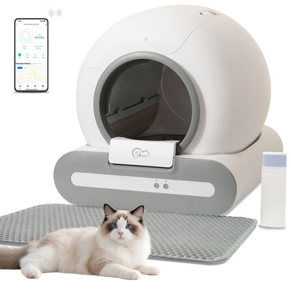 Self-Cleaning Cat Litter Box App Control