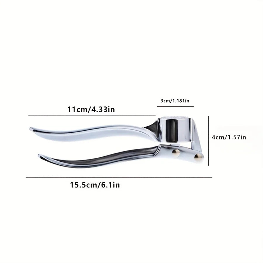 Heavy Duty Garlic Press, Multi-Tool. 18cm