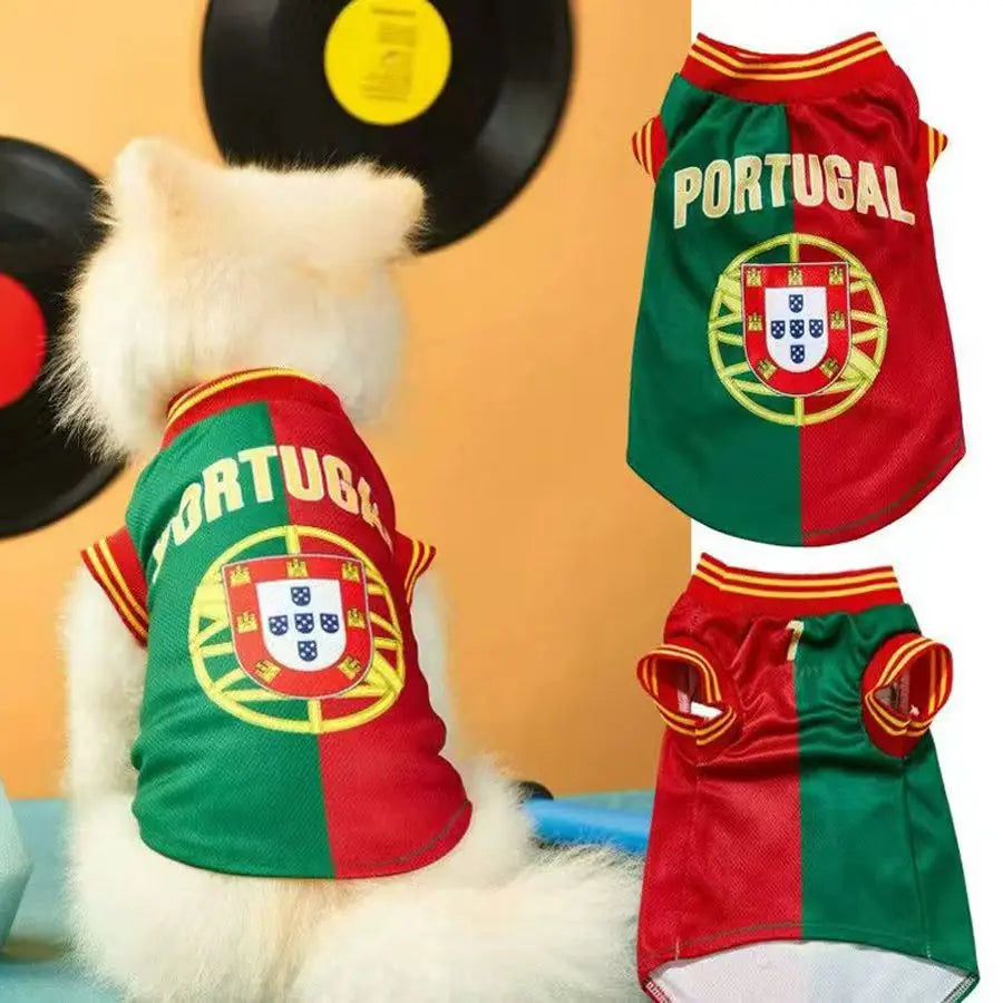 Football Uniform Large Dog Jersey Basketball Sport Clothes