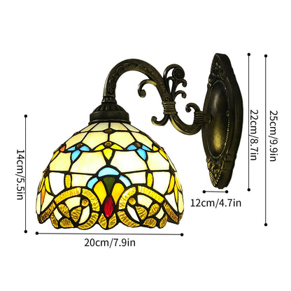 Tiffany Wall Lamp Wall Light Indoor Vintage
