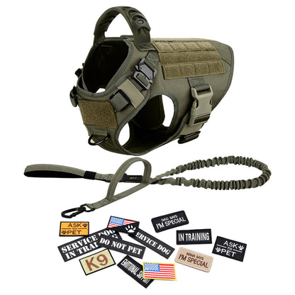 Military Large Dog Harness Collar, Harnesses, Accessories