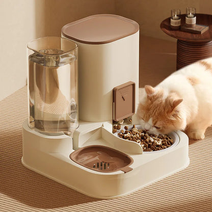 All-in-one Food Water Feeding Machine Feeding Dispenser