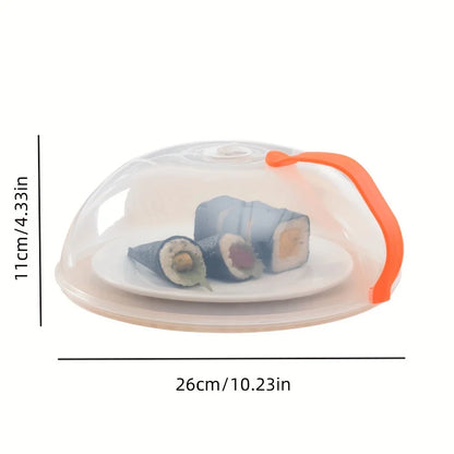 Microwave Food Cover, Steam Vents, Handle Easy