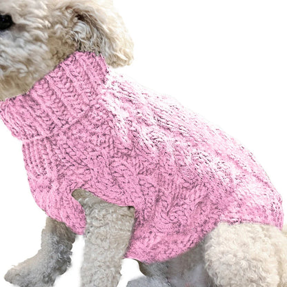 Sweater Fashion Solid Fried Dough Twists Knitting