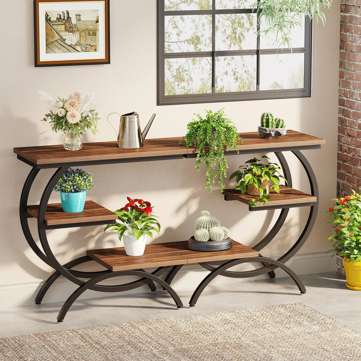 Tribesigns C-Shaped End Table, Couch, Bedside