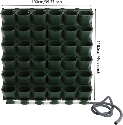 Self-Watering Vertical Garden Planter with 36 Pockets