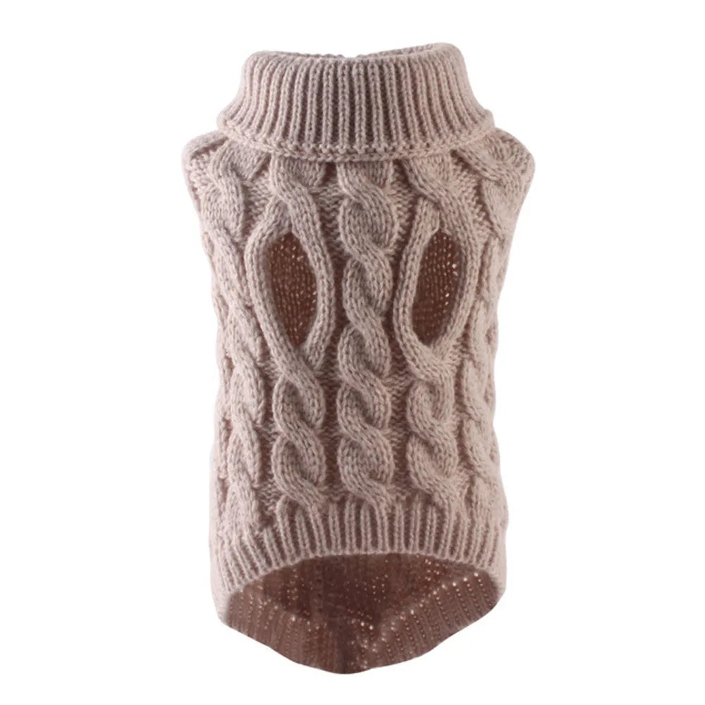 Sweater Fashion Solid Fried Dough Twists Knitting
