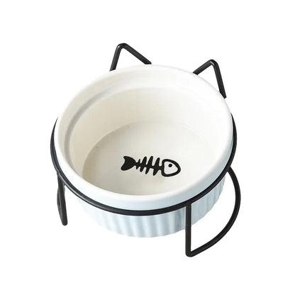 Single Or Double Tilt Bowl Ceramic for Pets