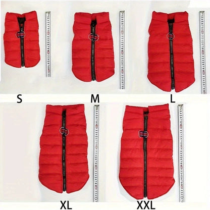 Windproof Pet Coat Jacket Padded Clothing Outfit Vest
