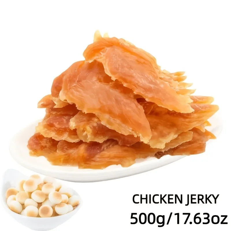 Cat, Dog Treats Chicken Jerky, Chicken Breast Slices