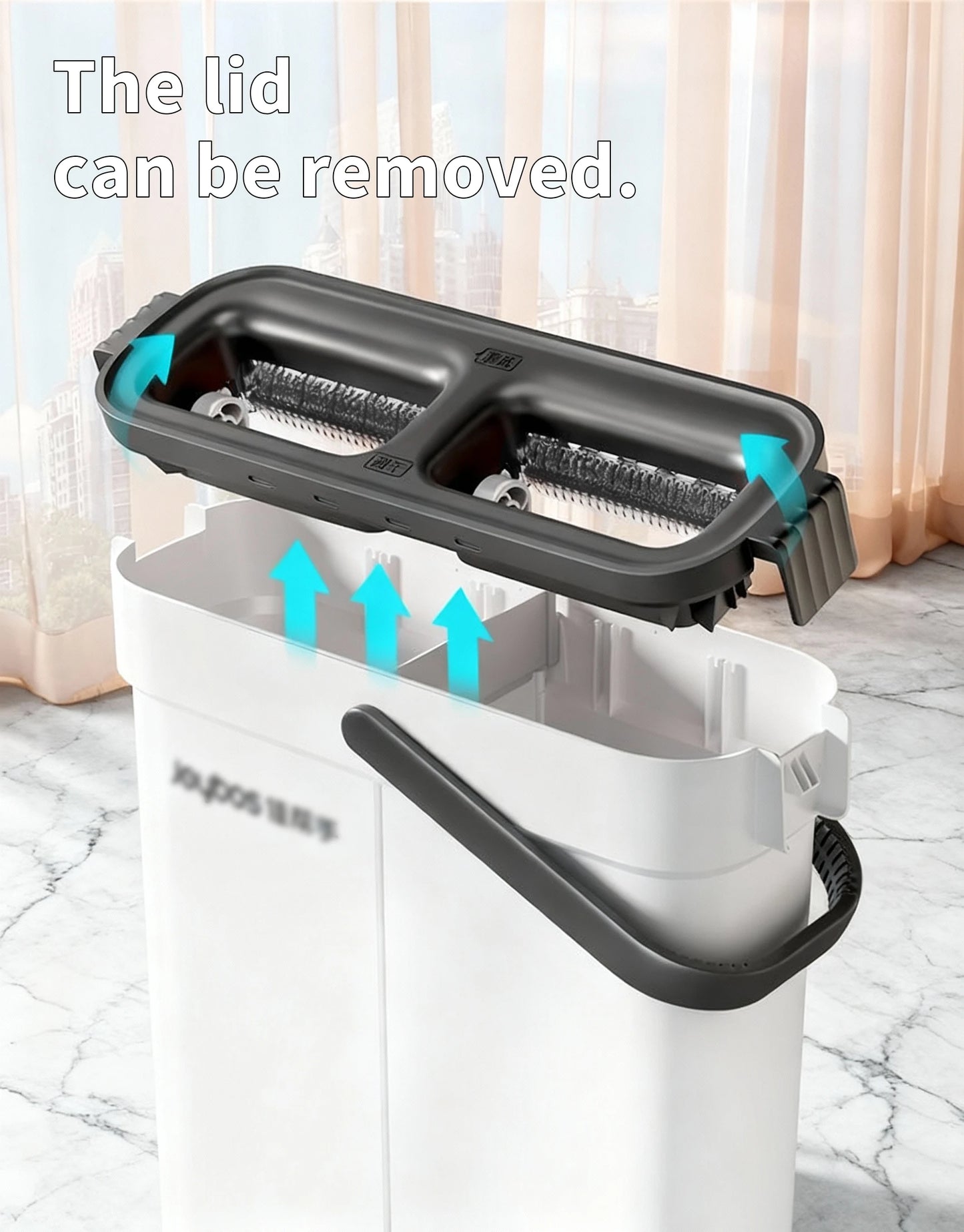 Slim Mop Bucket Set (Only 5.3" Wide)