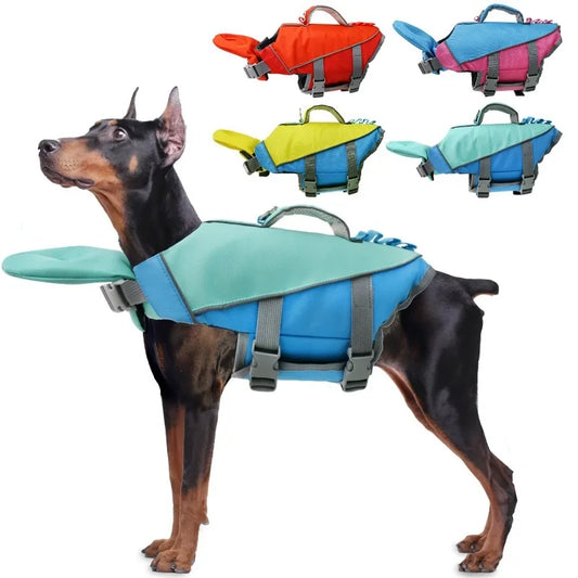 Swimming Life Jacket Pet Dog Swimsuit Safety