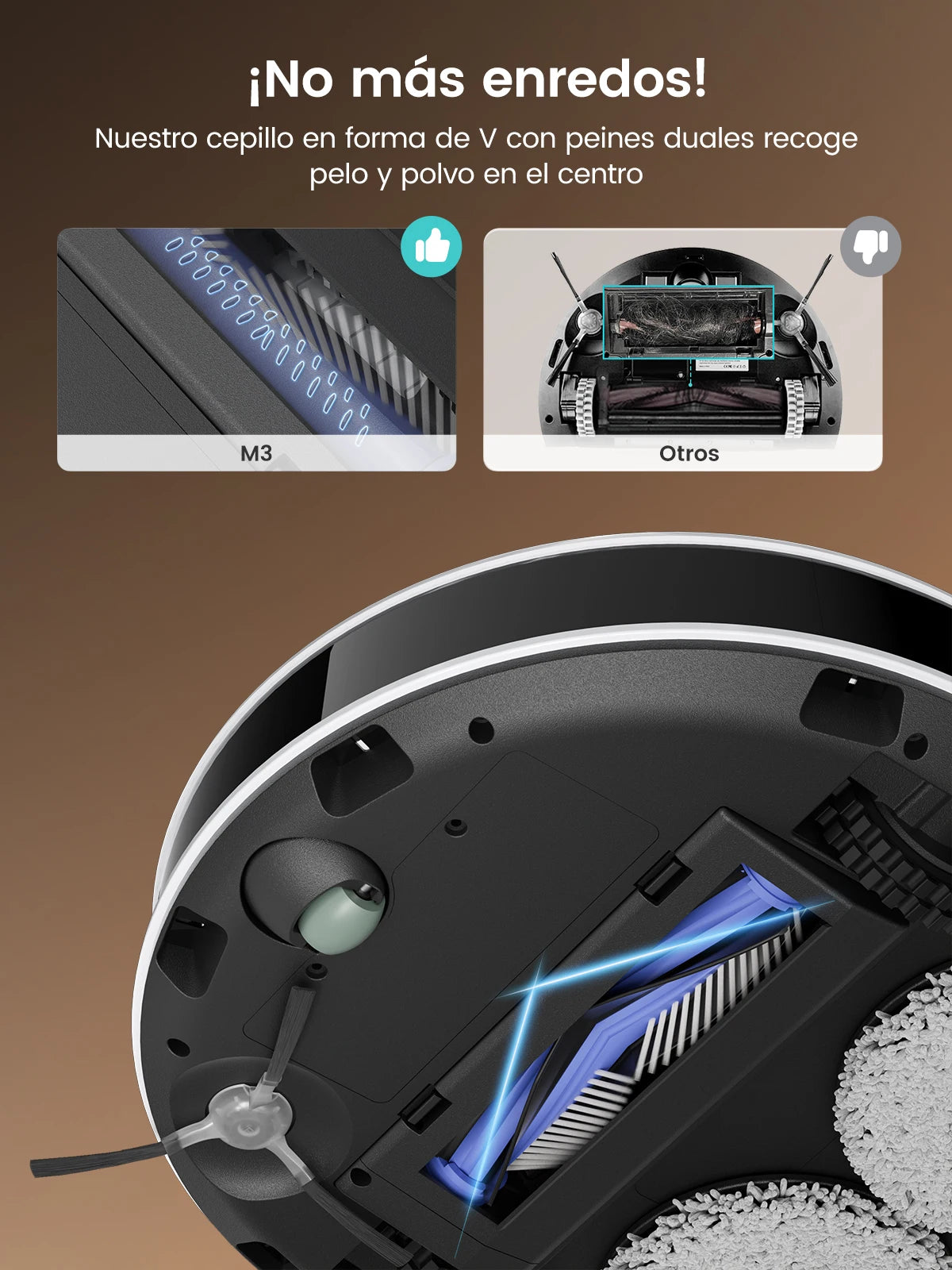 Lefant Robot Vacuum Mop, Self Emptying,
